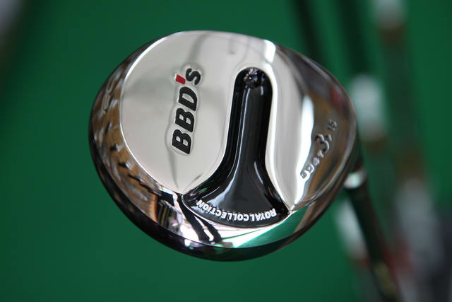 Fairway Wood Royal Collection BBDs 304T Custom Shafts
