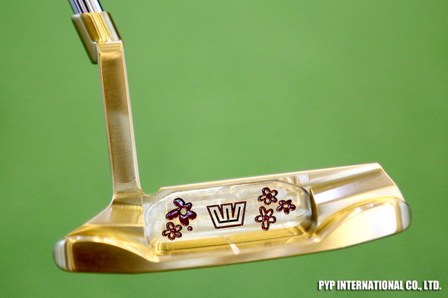 Putter Gauge Design by Whitlam Cherry Blossom Gold Limited Edition 