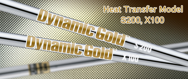 True Temper Dynamic Gold S200, X100 (Heat Transfer)